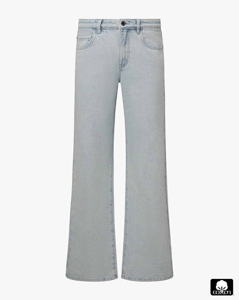 Baggy Mid Rise Straight Pant: Afslappede bukser i perfekt snit til ethvert eventyr.